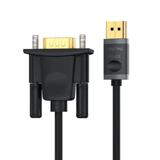 VegGieg V‑Z606 DP to VGA Ultra Video (1.5m) Cable