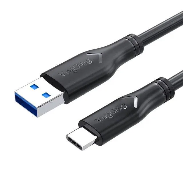 VegGieg V-U322 USB 3.0 A to Type-C 10G Data (1m) Cable