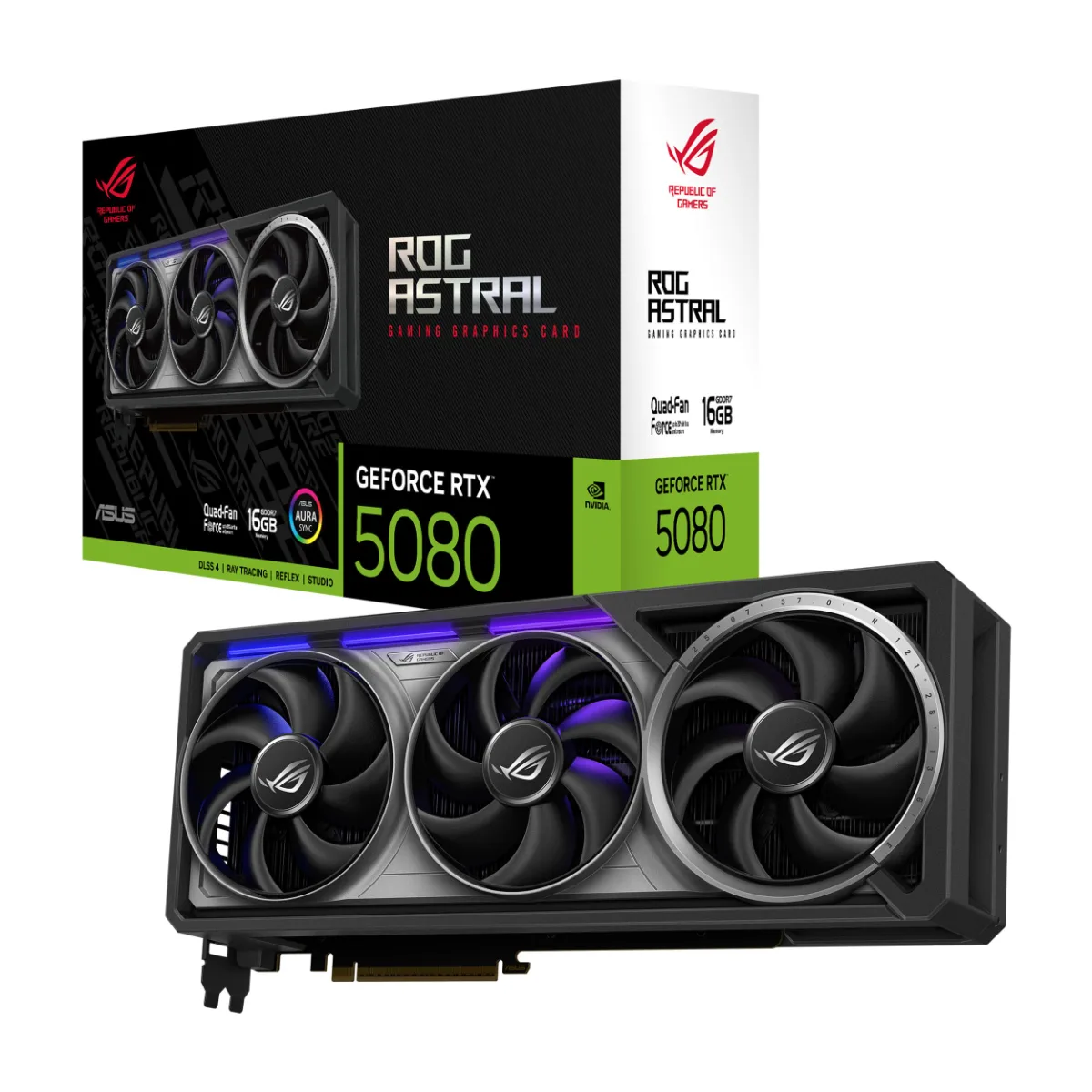 ASUS GeForce RTX™ 5080 ROG Astral 16GB OC Edition