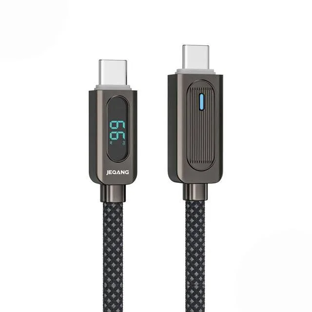 JEQANG JC‑38 C‑C 66W LED Data Cable