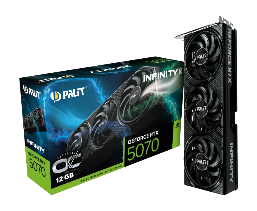 Palit GeForce RTX 5070 Infinity 3X - 12GB