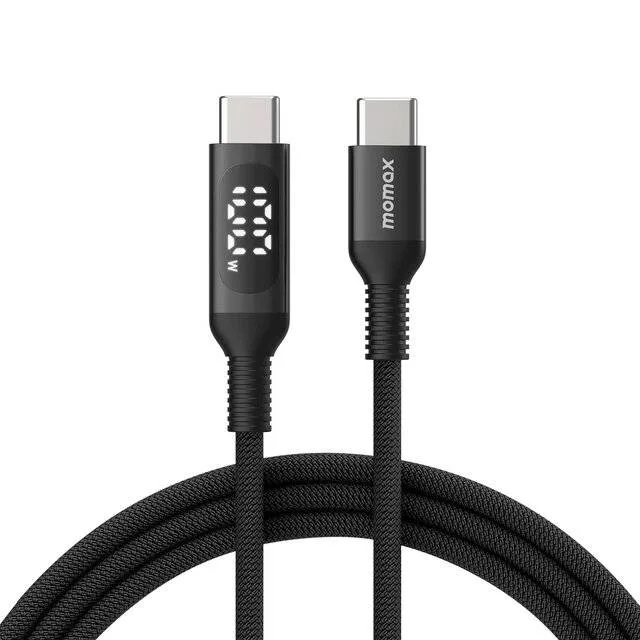 Momax DC22 USB-C to USB-C Cable 1.2M with LED Display