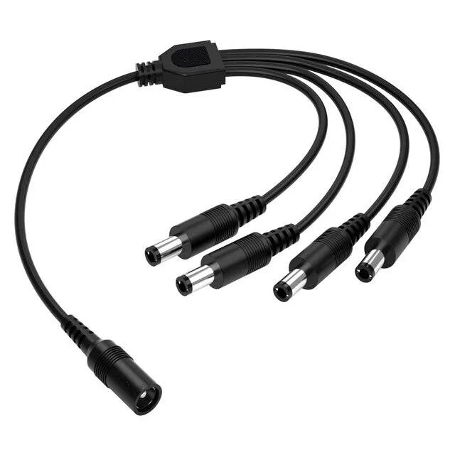 Camera 1 to 4 Power Splitter