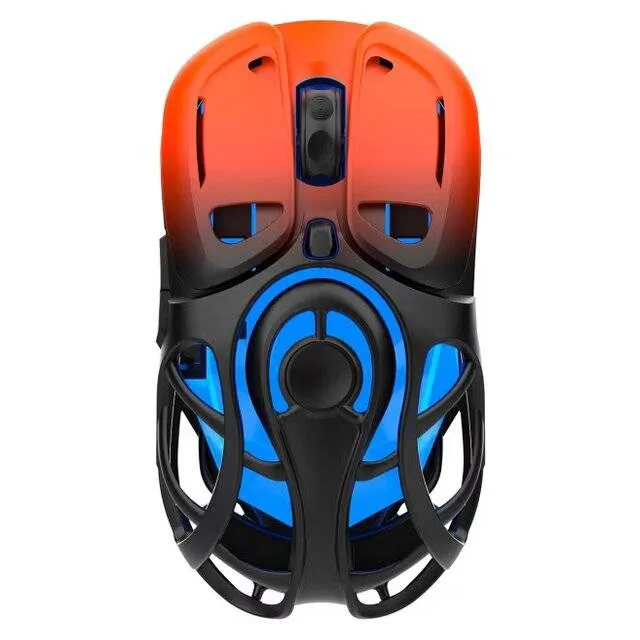 iMice G208 Mouse 2.4G + BT + Type‑C (Orange Black)