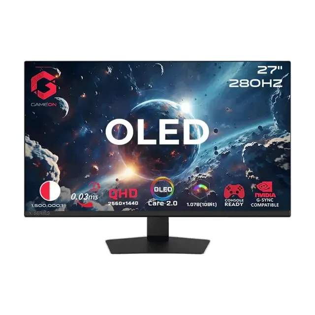 GAMEON 27In 2K OLED 280Hz 0.03Ms Signature X Series GO27QDOLD280