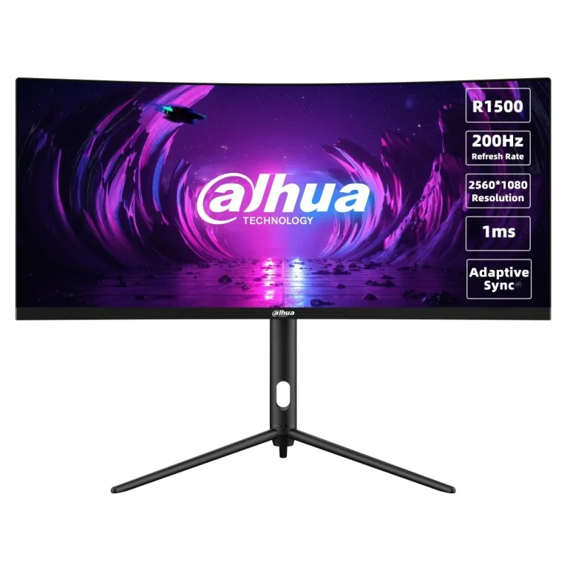 DAHUA 30 INCH UltraWide FHD 200HZ 1MS CURVED LCD Monitor DHI-LM30-E330CA