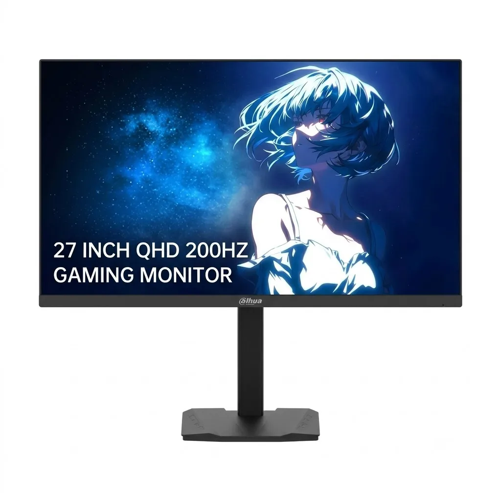 Dahua Gaming Monitor 27 INCH 2560x1440 QHD 200Hz 1ms IPS HDR LM27-E331AY