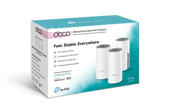 TP-Link Deco E4 AC1200 Mesh Wi-Fi System 3-pack