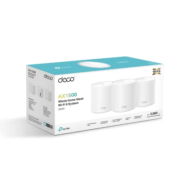 TP-Link Deco X10 Wi-Fi 6 3-Pack