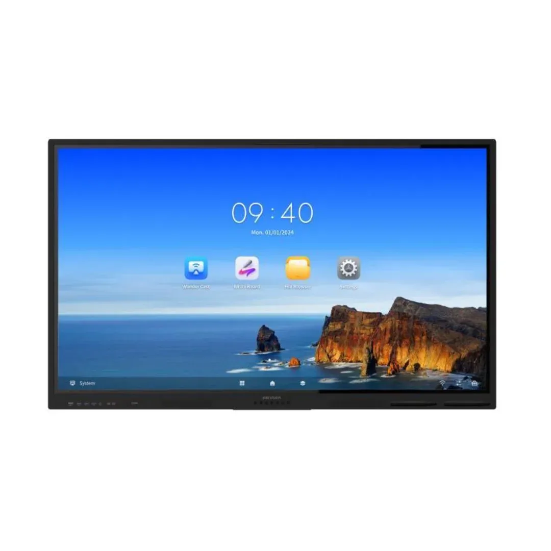 Hikvision 75-Inch 4K UHD Smart Interactive Whiteboard, Android 13.0, RAM 8GB, Storage 64GB