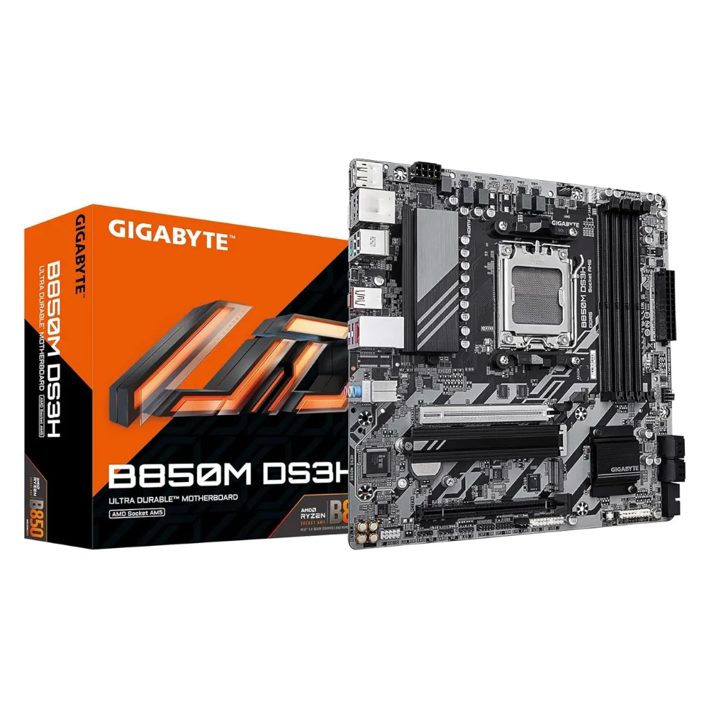 GIGABYTE B850M DS3H Micro-ATX AM5 Motherboard