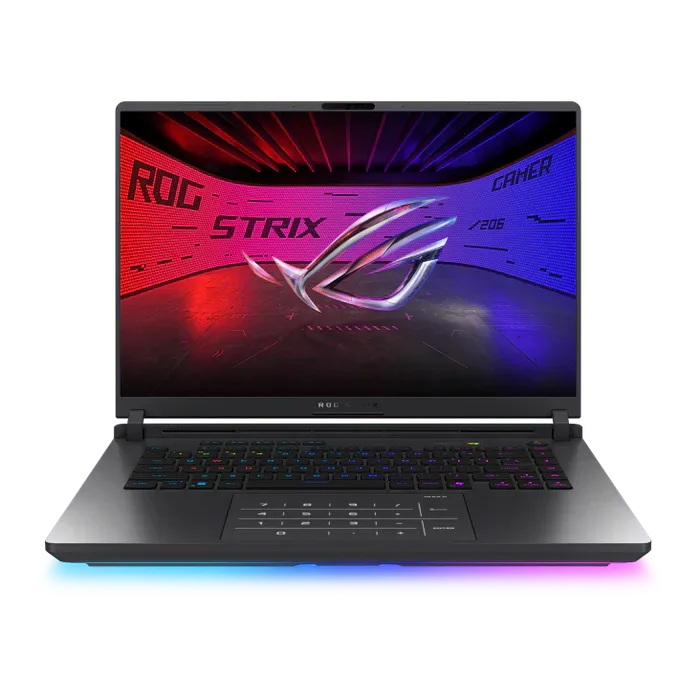 ASUS ROG Strix G16 Laptop | Intel Core Ultra 7-255HX | 16GB RAM | 1TB NVMe SSD | NVIDIA GeForce RTX 5070 Ti 12GB | 16.0" WUXGA IPS 165Hz | Eclipse Gray