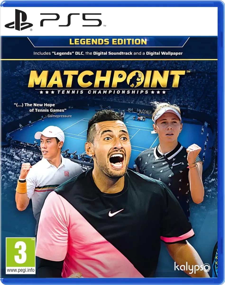MATCHPOINT TENNIS CHAMPIONSHIPS: LEGENDS EDITION