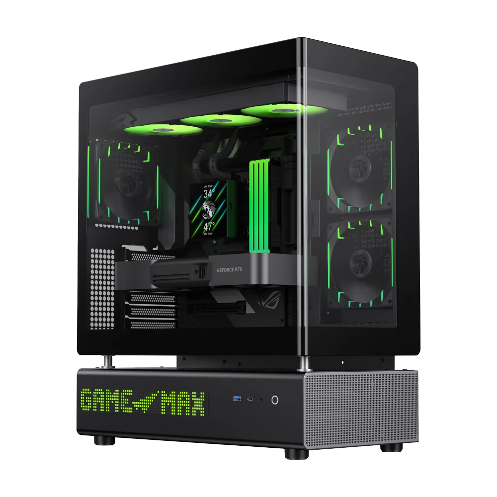 GAMEMAX N90 6-FAN CASE BLACK