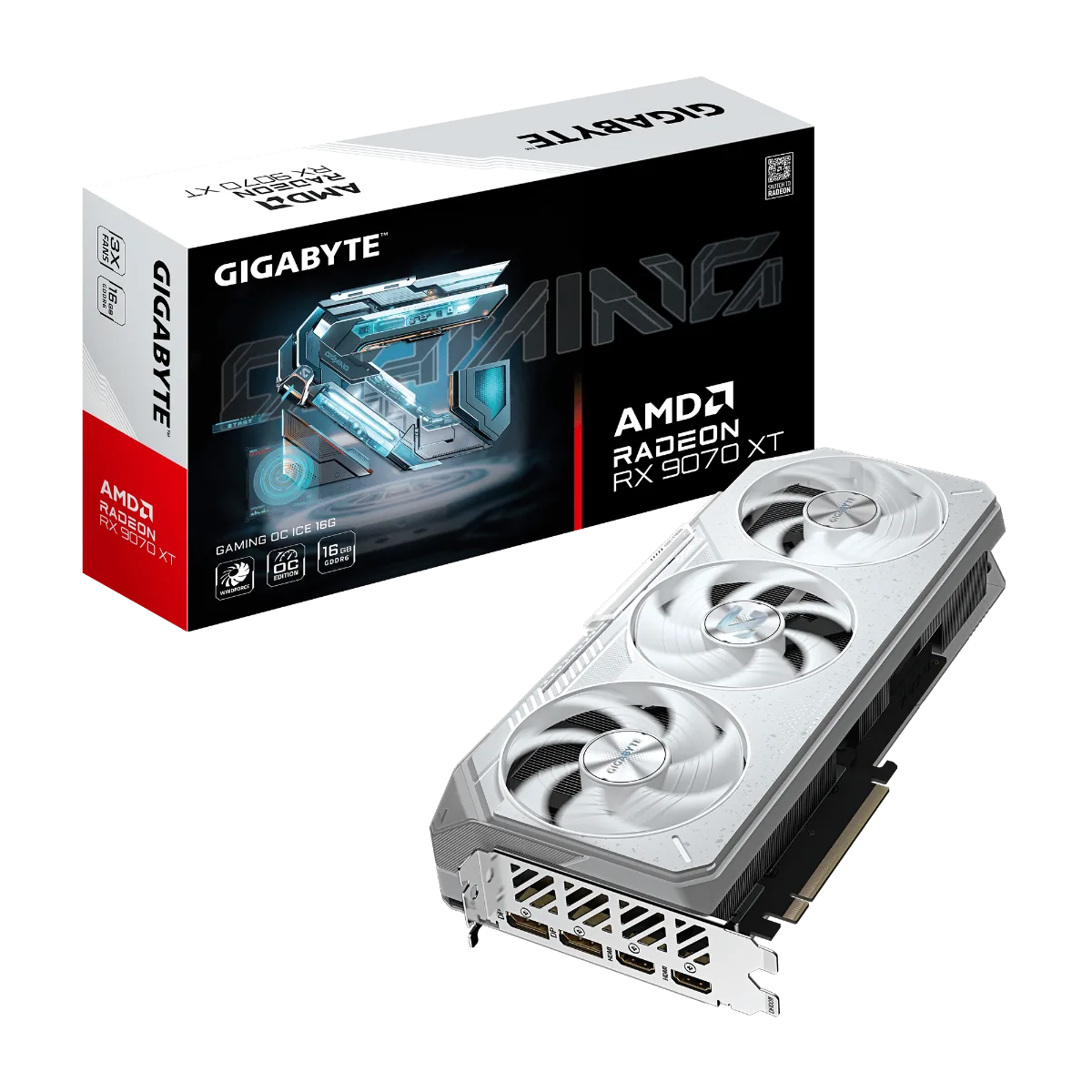GIGABYTE RADEON RX 9070 XT 16GB GAMING OC ICE
