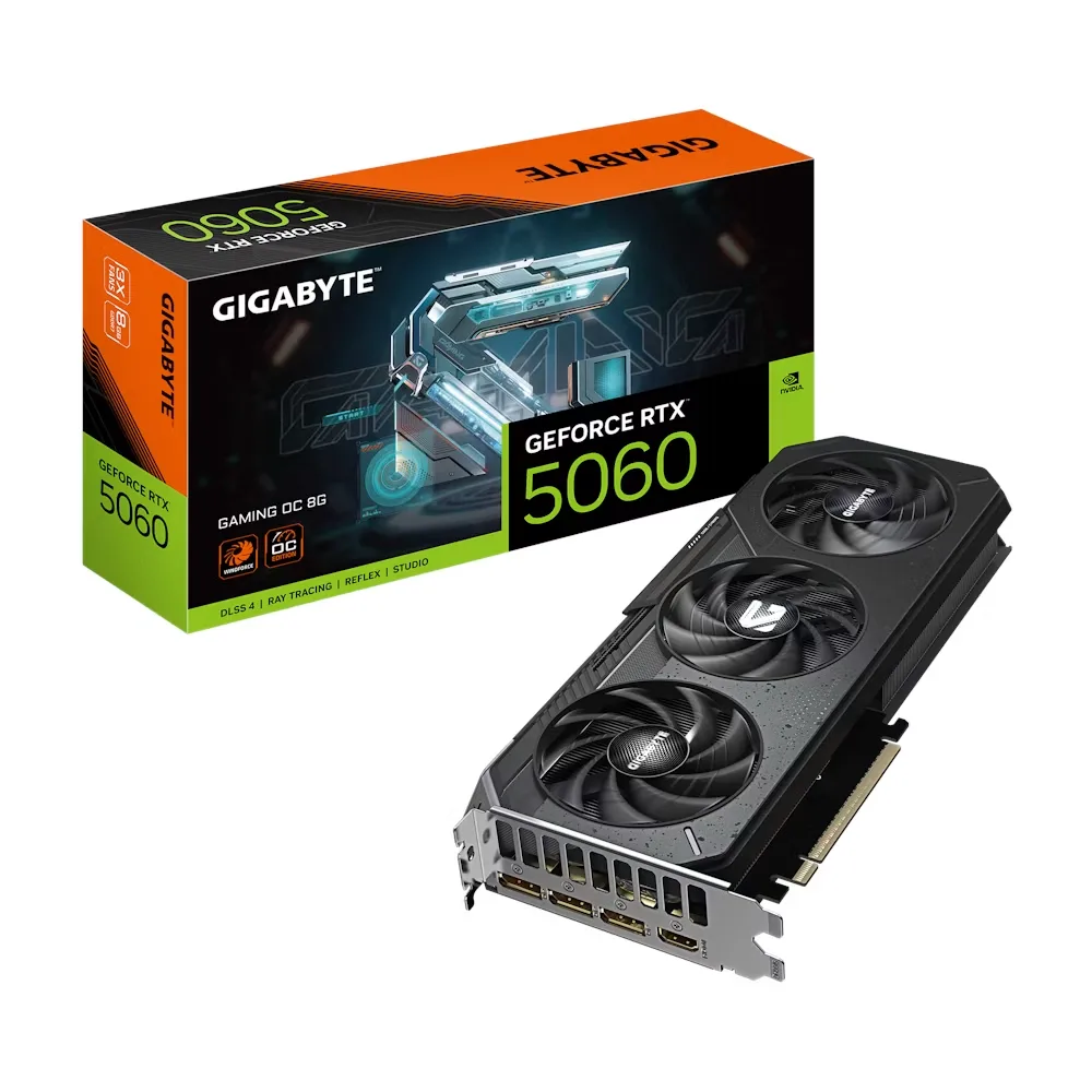 GIGABYTE GEFORCE RTX 5060 GAMING OC 8GB