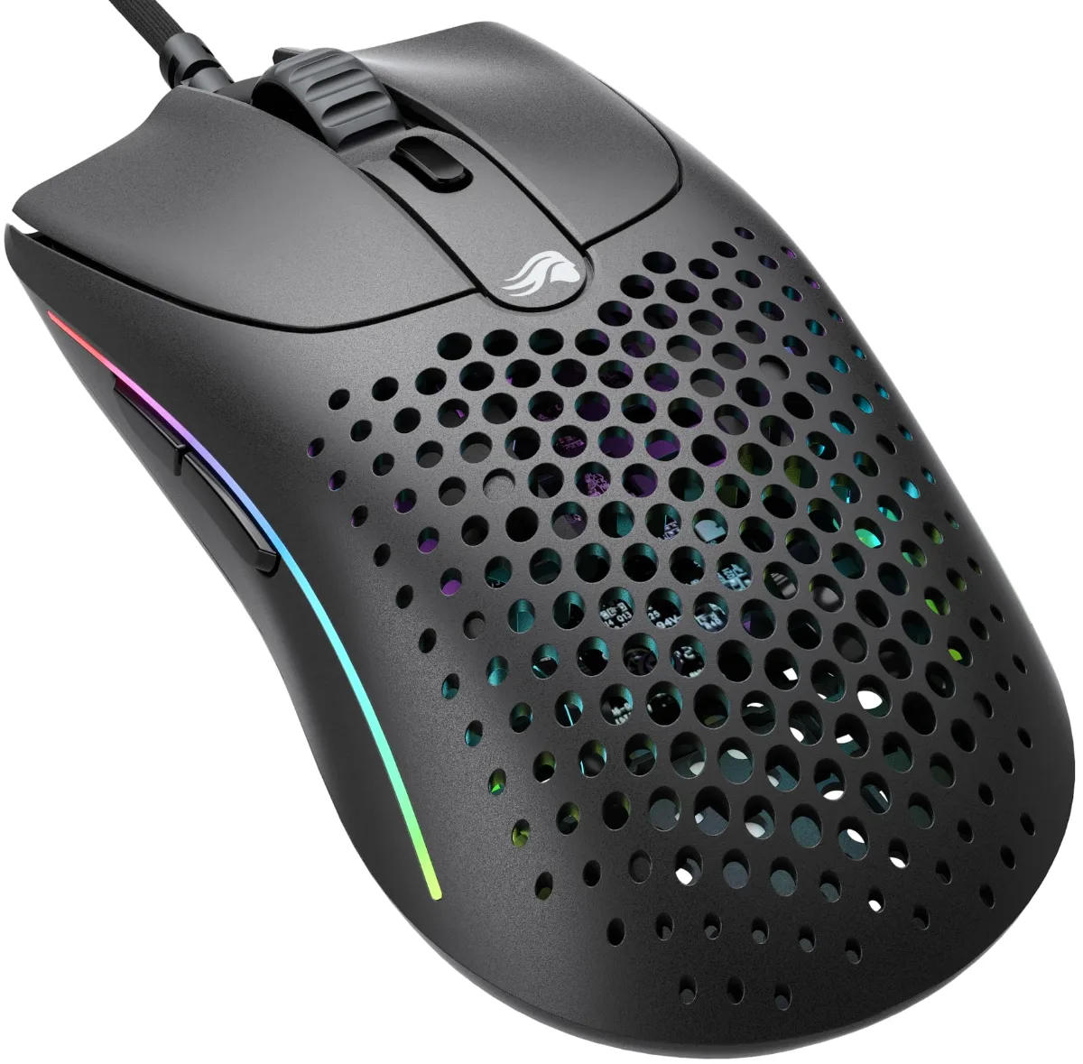 GLORIOUS MODEL O 2 MINI WIRED GAMING MOUSE BLACK
