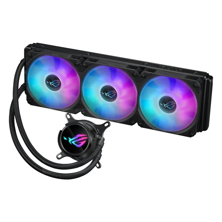 ASUS ROG Strix LC III 360 LCD ARGB AIO Liquid CPU Cooler | Black