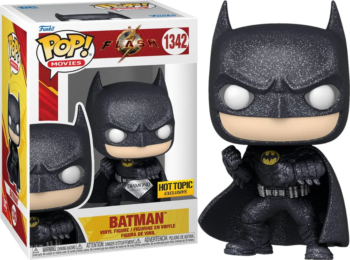 Funko POP! DC Universe - Batman (Classic Black Suit) with Pop Protector