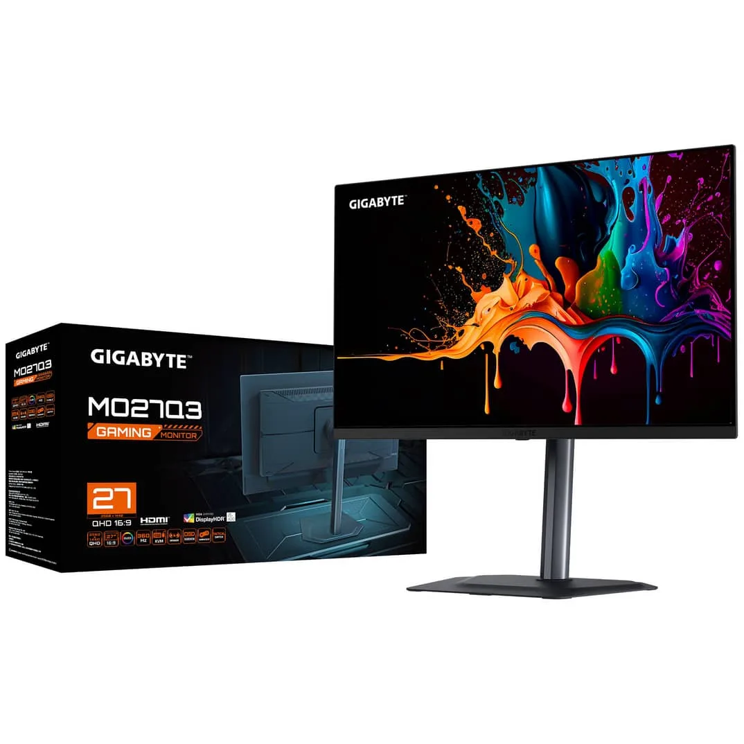 GIGABYTE MO27Q3 27 QD-OLED 2K QHD 360HZ GAMING MONITOR