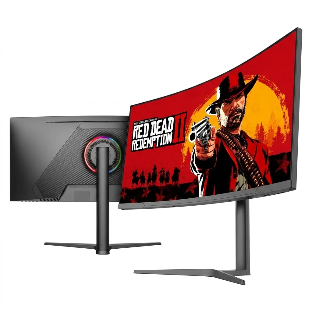 Patriot 34 | Curved Gaming Monitor (2K WQHD, VA, 240Hz) – Black
